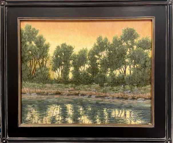 Click to view detail for Evening Reflections 16x20 $1350